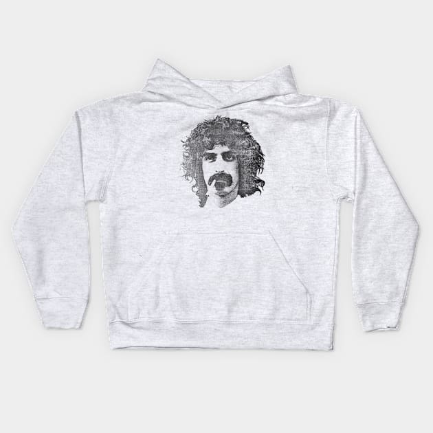 Retro Zappa Kids Hoodie by TimTimMarket